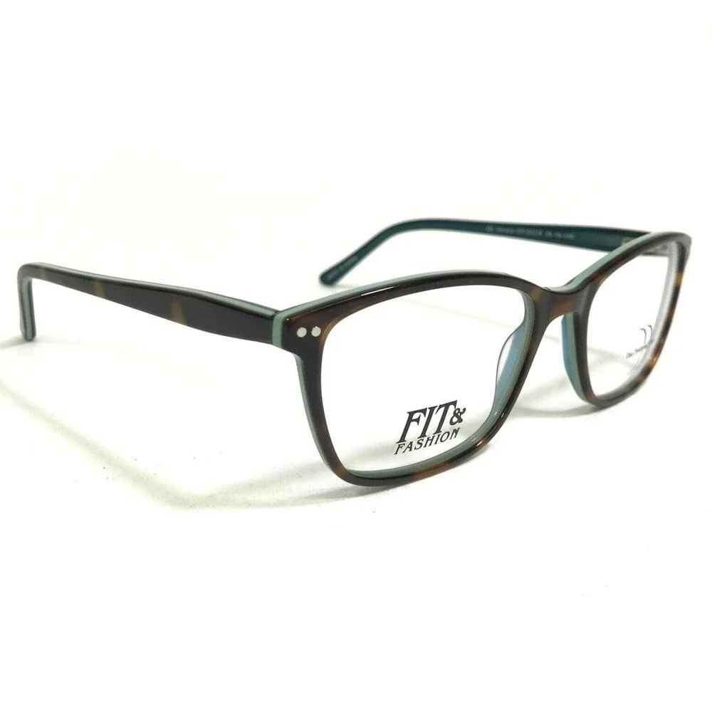 Fit & Fashion Eyeglasses Frames Verona DP-00335 Tortoise Blue Cat Eye 56-18-145
